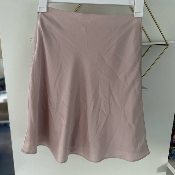 Express Dresses & Skirts - Pink fit and flare skirt